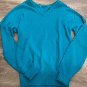 Cerulean blue Dior sweater